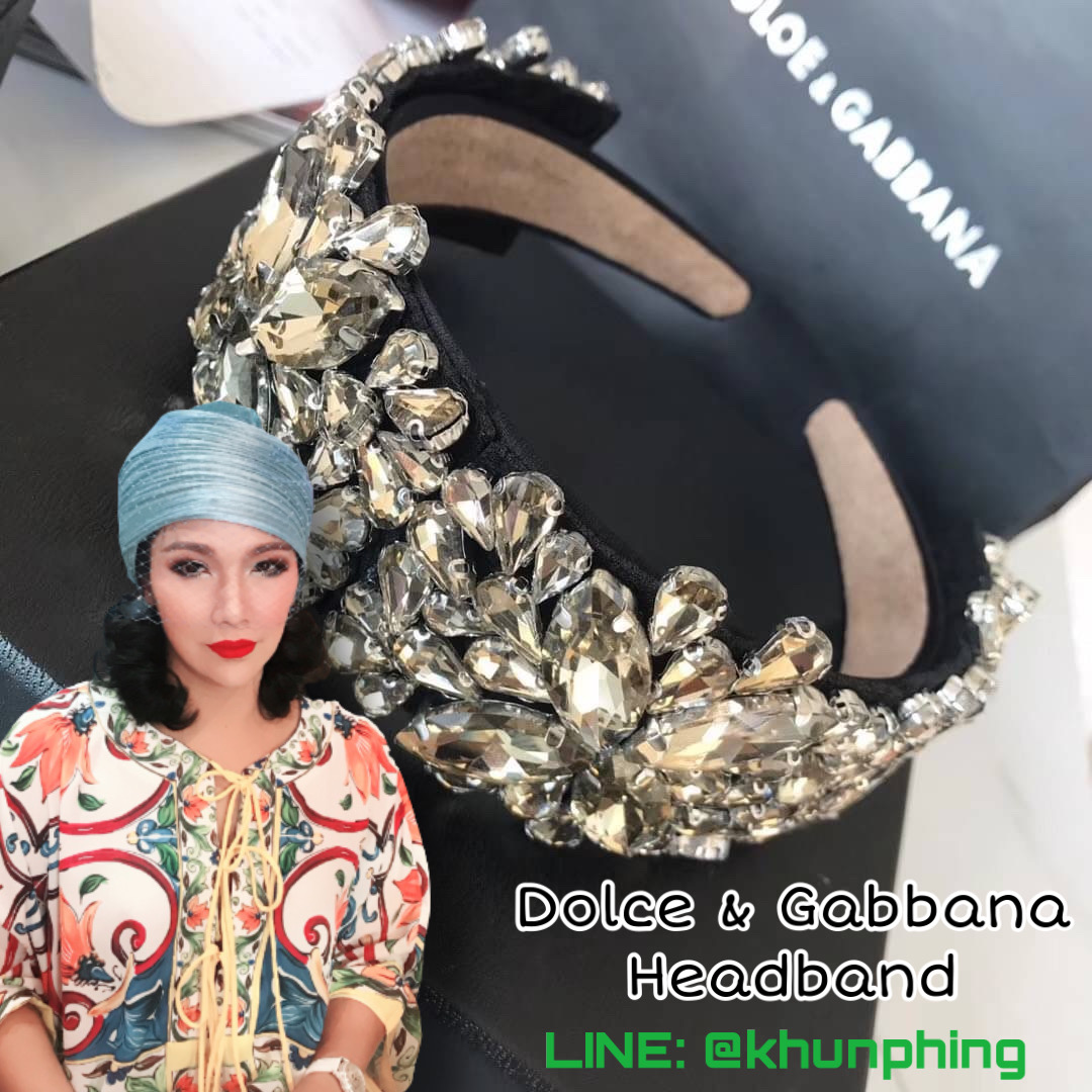 คาดผม Dolce & Gabbana Headband 2021