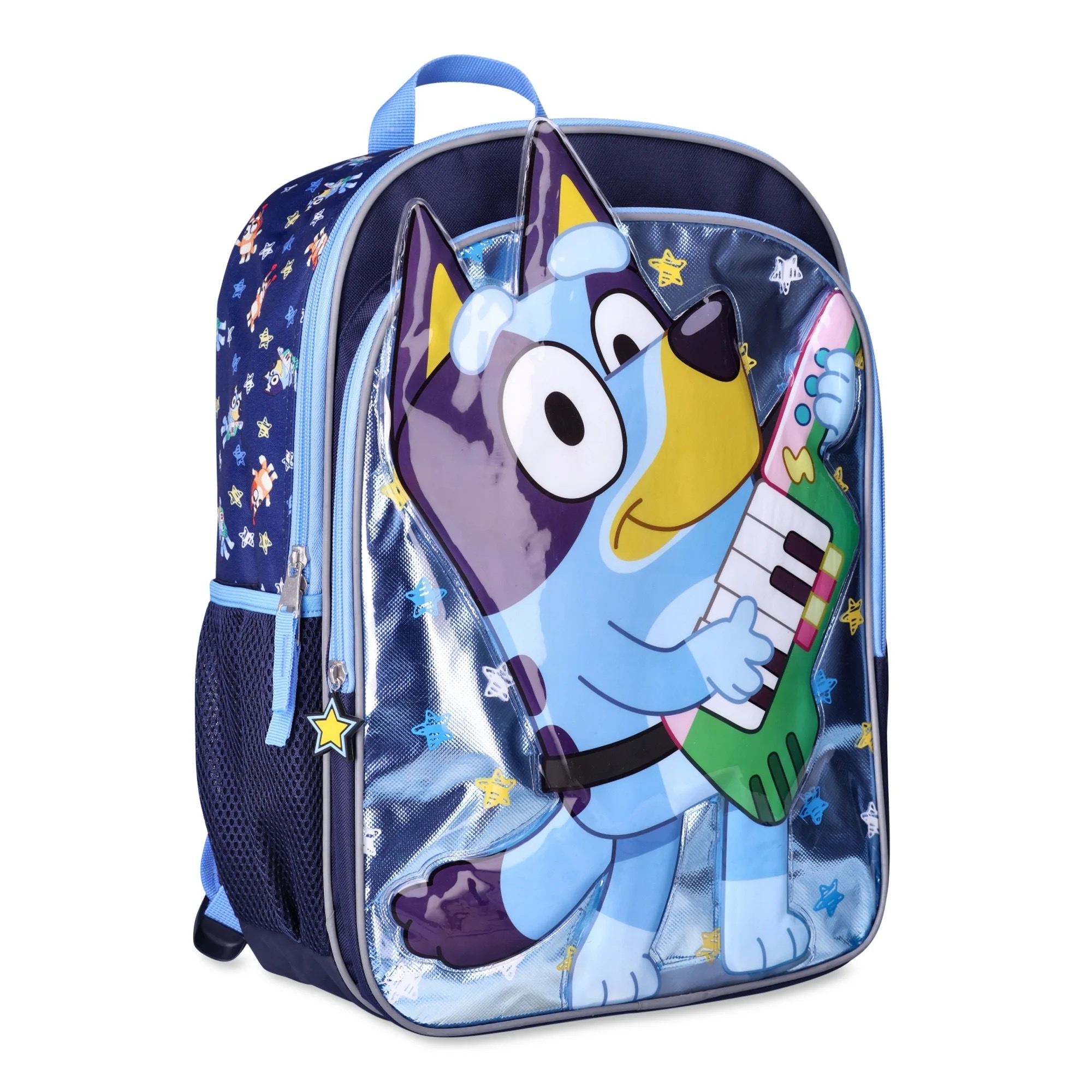 กระเป๋าเป้สะพายหลังสำหรับเด็ก Bluey Rock Star 17" Backpack