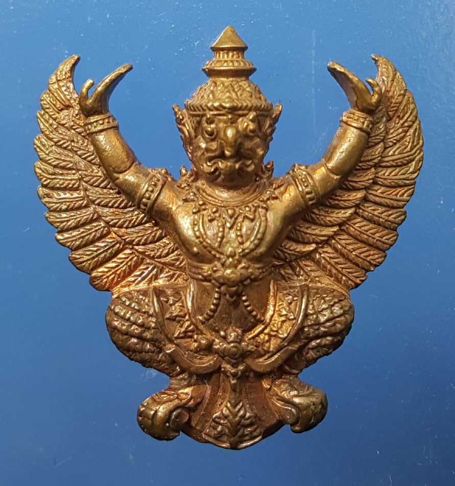 พญาครุฑ (รุ่นพิเศษ 7รอบ) เนื้อชนวน ปี2554 พ่อท่านเขียว วัดห้วยเงาะ