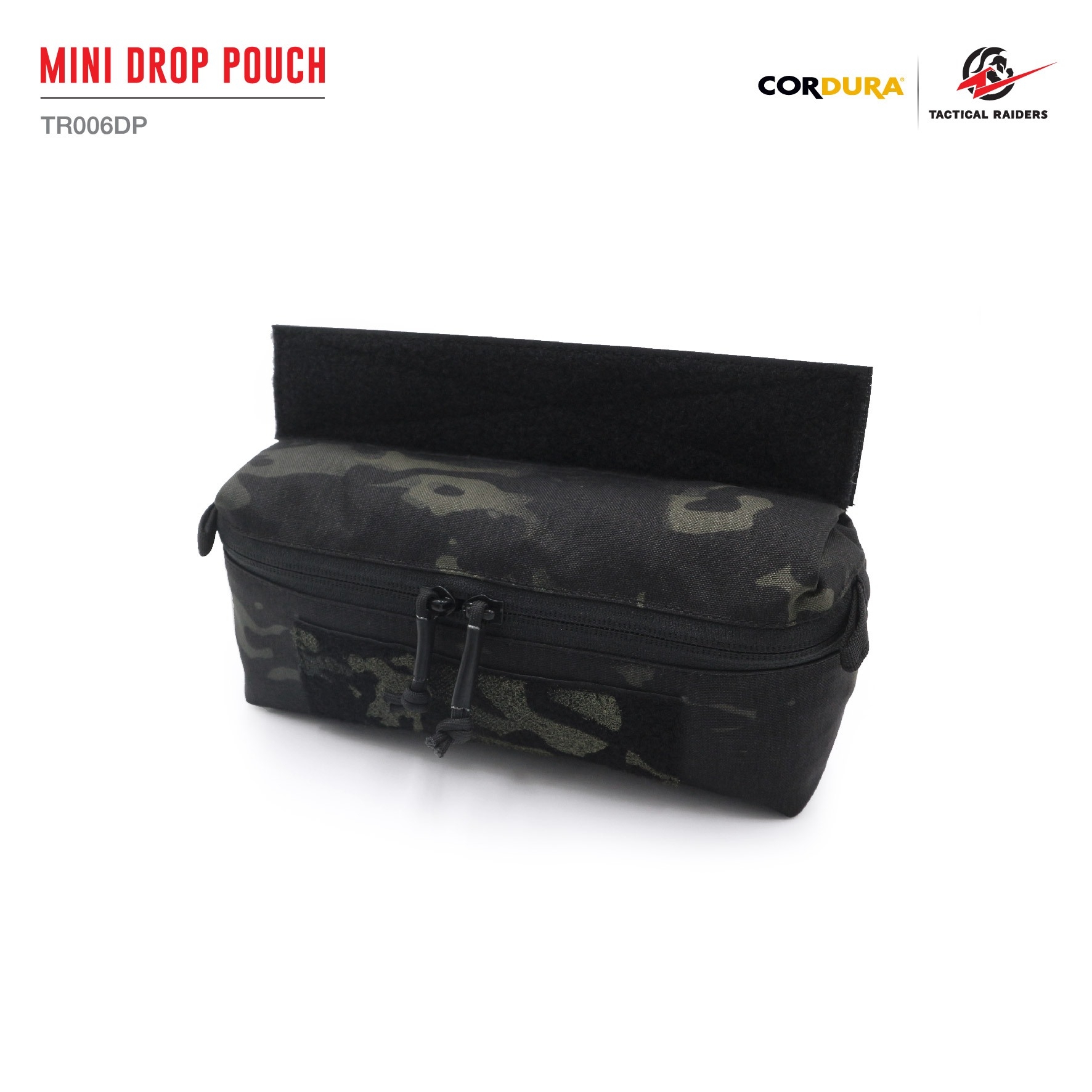 🇹🇭⫸ กระเป๋าติดเวส Mini Drop Pouch [ TR006DP ] ( Tactical Rider ) #ลายพราง