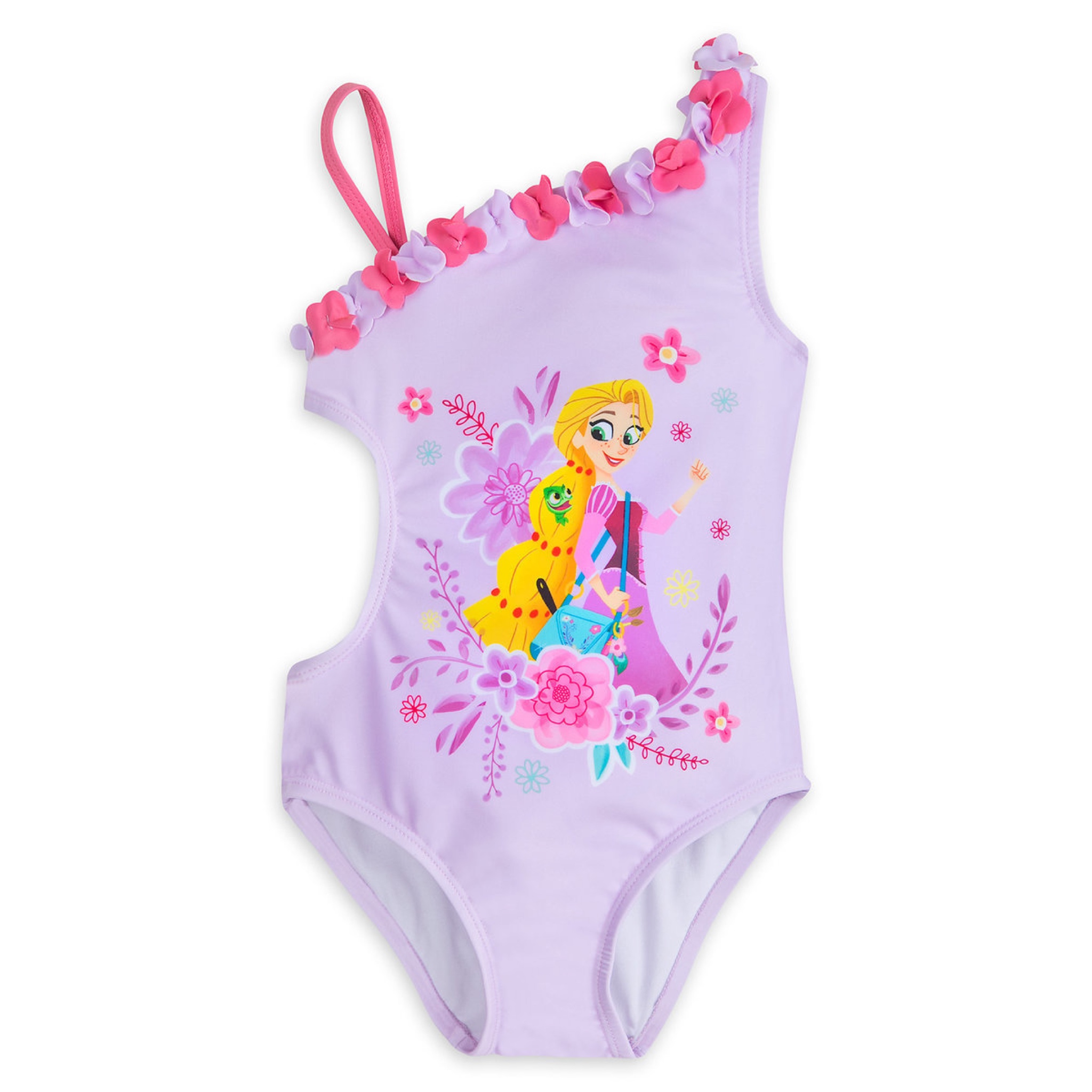 ชุดว่ายน้ำสำหรับเด็ก Disney Swimsuit for Girls (Rapunzel)