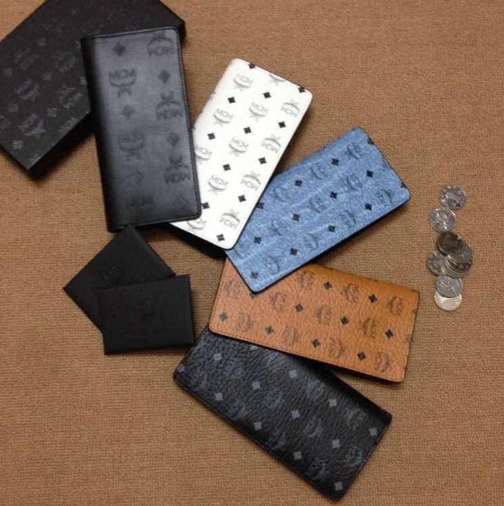กระเป๋าสตางค์ mcm bifold wallet ใบยาว มีหลายสี