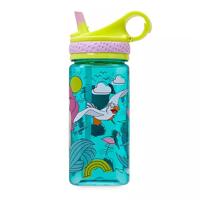 กระติกน้ำแบบหลอดดื่มสำหรับเด็ก Disney Ariel Water Bottle with Built-In Straw (2019)