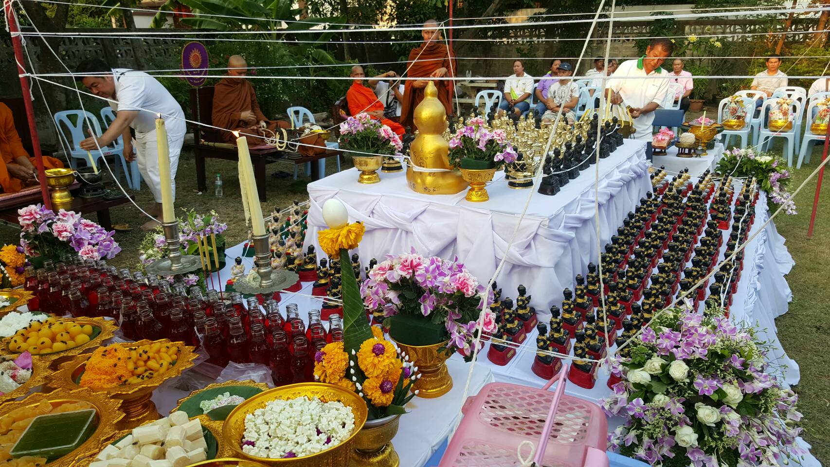 กุมารทอง อมตฤทธิ์ เนื้อทองเหลือง อุดมวลสาร ปี2559 (ขนาดตั้งบูชา หน้าตัก4นิ้ว สูง7นิ้ว) - (หลวงพ่อรักษ์ หลวงปู่ยวง ปลุกเสก)