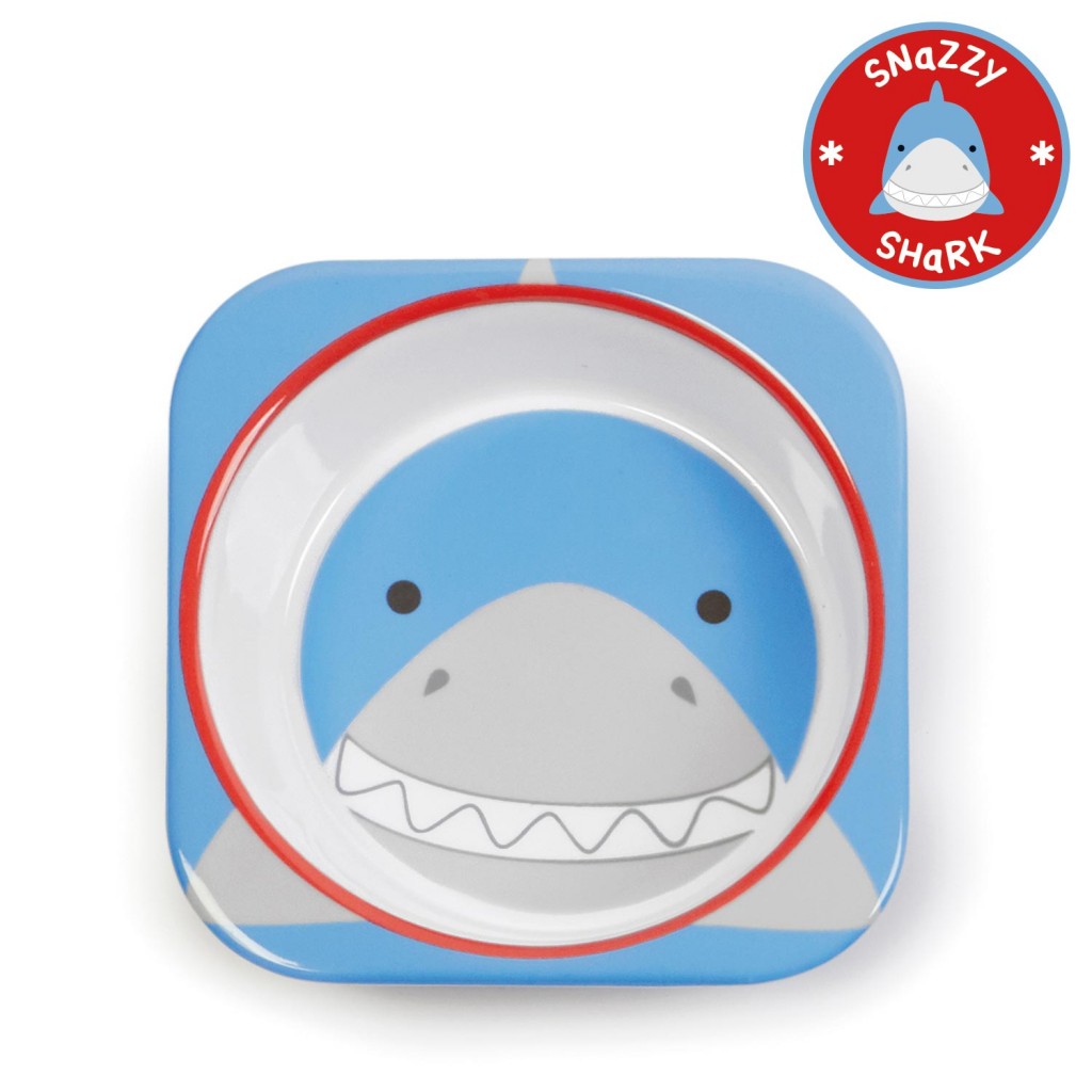 ชามอาหารสำหรับเด็ก Skip Hop รุ่น Zoo Bowls (Shark)