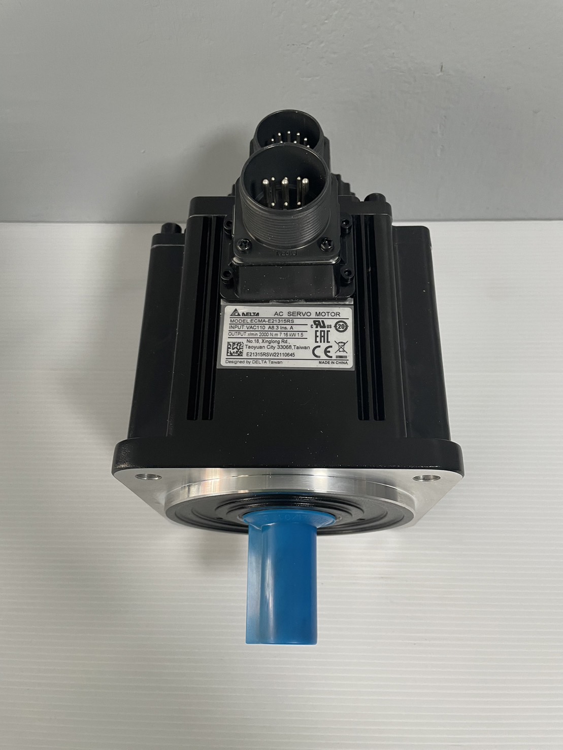 Delta AC Servo Motor Model:ECMA-E21315RS 1.5KW (without brake)