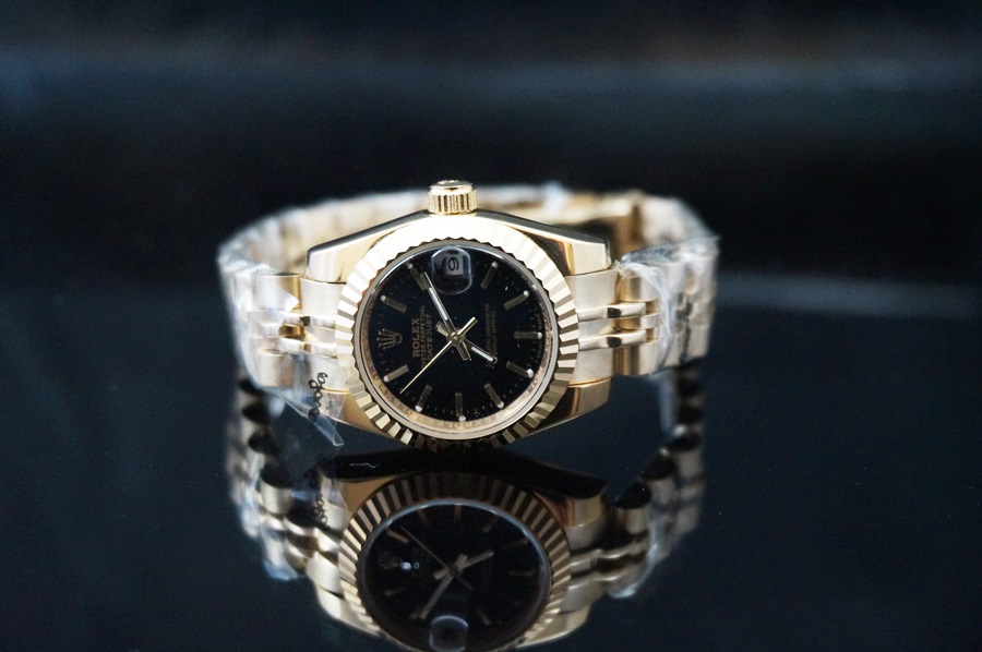 นาฬิกา Rolex DateJust Gold Lady เกรด Mirror สวยทนคุณภาพดีที่สุด