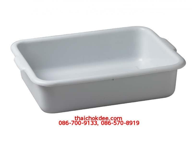 P10753 กระบะเก็บจาน สีเทาอ่อน เกรดเอ (54*36*13 ซม) 144054 NS (ราคาส่งต่อ 1 โหล :12 ใบ)