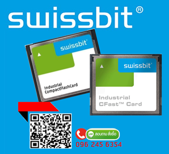 SWISSBIT,CFAST Card ,64GB ,SFCA064GH1AO4TO-C-QC-216-STD, 0°C~70°C, Industrial Grade