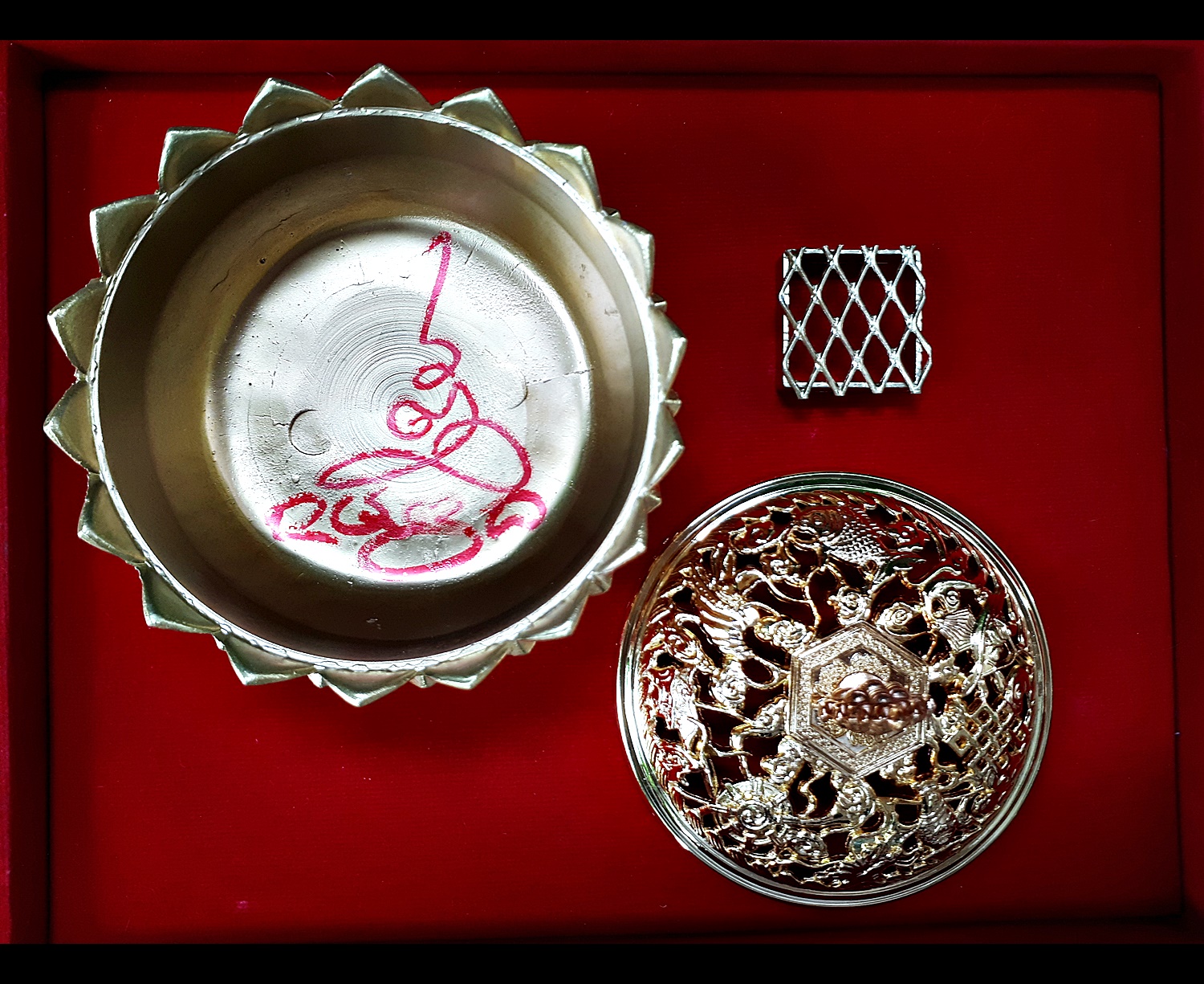 ถ้วยจุดกำยาน โถกำยาน หลวงพ่อเอก หลวงพี่เอก สำนักสงฆ์เขาธัมมสรณ์