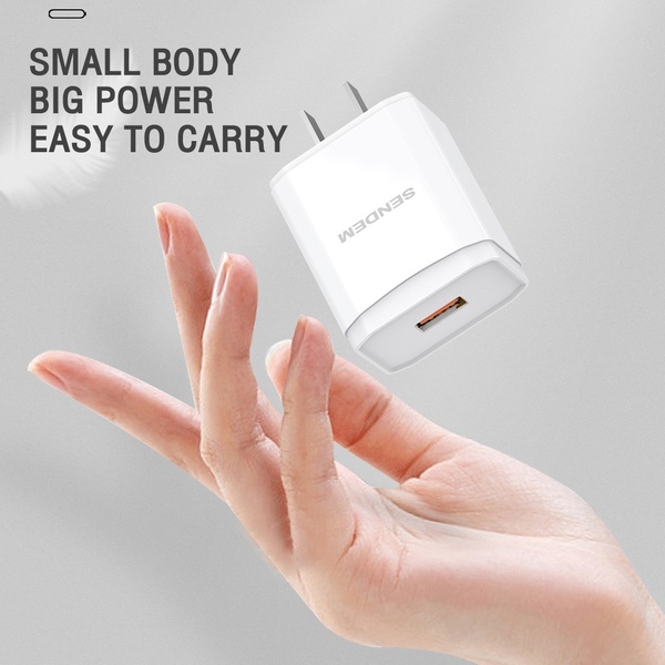 ชุดชาร์จ Sendem SDM-C17 6A ชาร์จเร็ว 45w Super fast charger USB ประกันศูนย์ 1 ปี