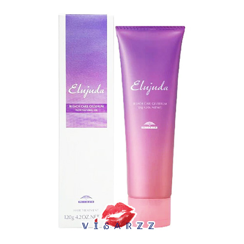 (หลอดม่วง) Milbon Deesse’s Elujuda Bleach Care Gel Serum 120g สำหรับผมฟอกสี ผมธรรมดา - เส้นใหญ่ ทรีทเมนท์สำหรับผมฟอก ทีมีปัญหาหยิกงอ ไม่เป็นทรง ให้กลับมาเรียบลื่น จัดทรงง่ายอีกครั้ง