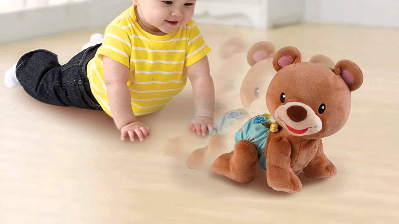 ตุ๊กตาหมีน้อยชวนคลาน VTech Explore & Crawl Learning Cub - Bear