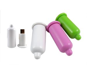 Flashdrive พลาสติก PVC USB Thumdrive พลาสติก PVC