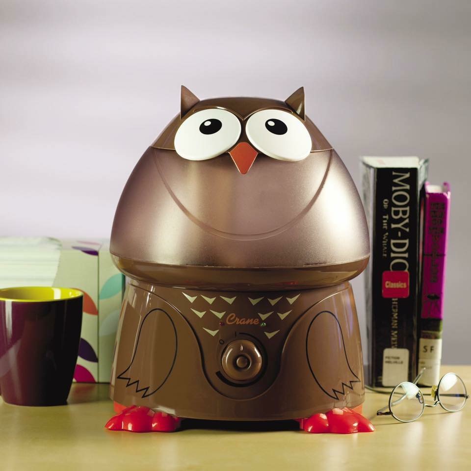 เครื่องสร้างความชื้นในอากาศ Crane USA รุ่น Adorable Ultrasonic Cool Mist Humidifier (Oscar the Owl)