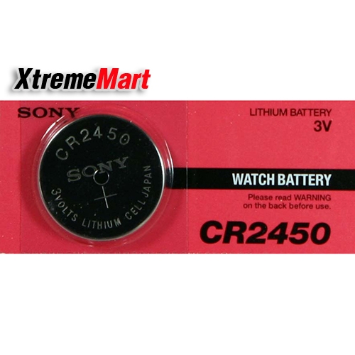ถ่านกระดุม Sony Lithium Battery 3V CR2450 (ก้อนละ)