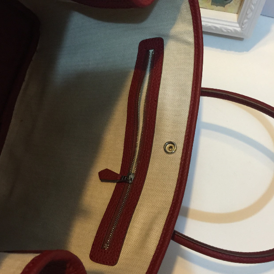 กระเป่า hm garden party togo leather 36 cm