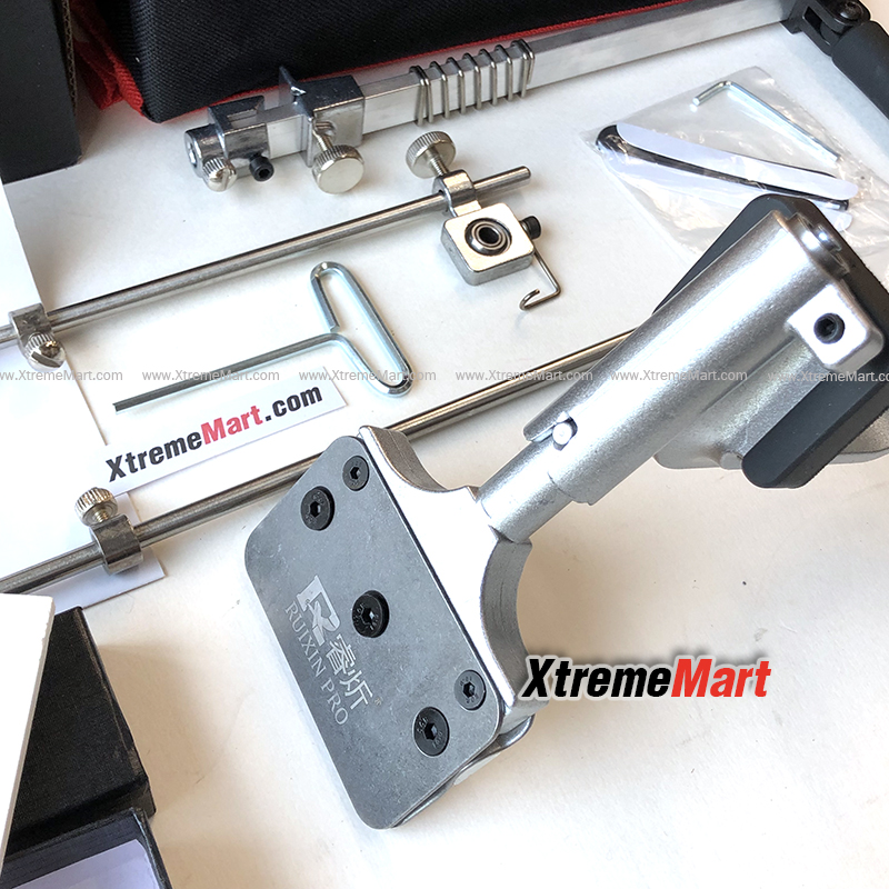 ชุดหินลับมีด เครื่องลับมีด ที่ลับมีด Ruixin Pro RX-008 Professional Kitchen Knife Sharpener System Fix-angle 4 Stones (ชุดละ)