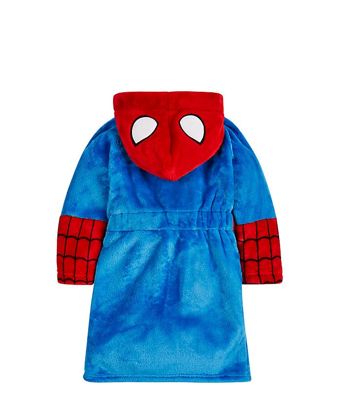 ชุดคลุมอาบน้ำสำหรับเด็ก mothercare Novelty Spider-Man Fluffy Robe