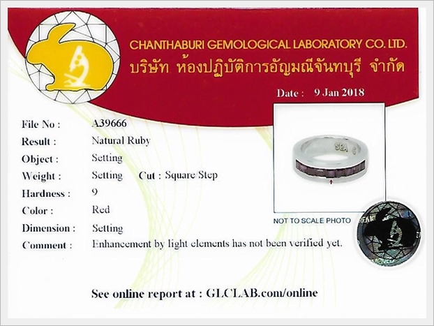 แหวนทับทิมไทย สีเลือดนก เงินแท้ ชุบทองคำขาว เพิ่มอำนาจบารมี ความมั่นใจ