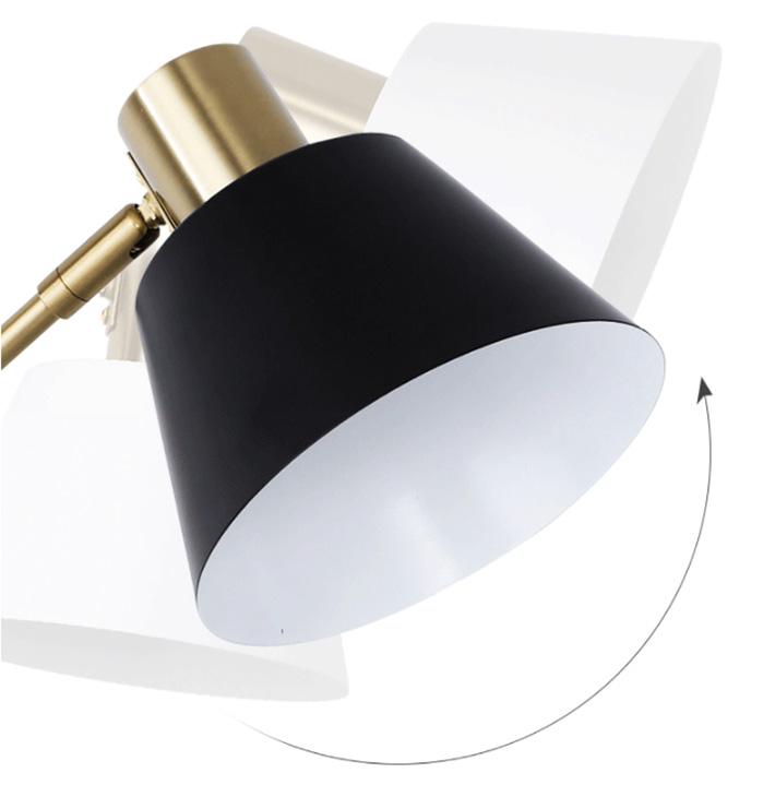 โคมไฟตั้งโต๊ะ Simple Nordic ฐานวางหินอ่อน [KLD-DT-8009]