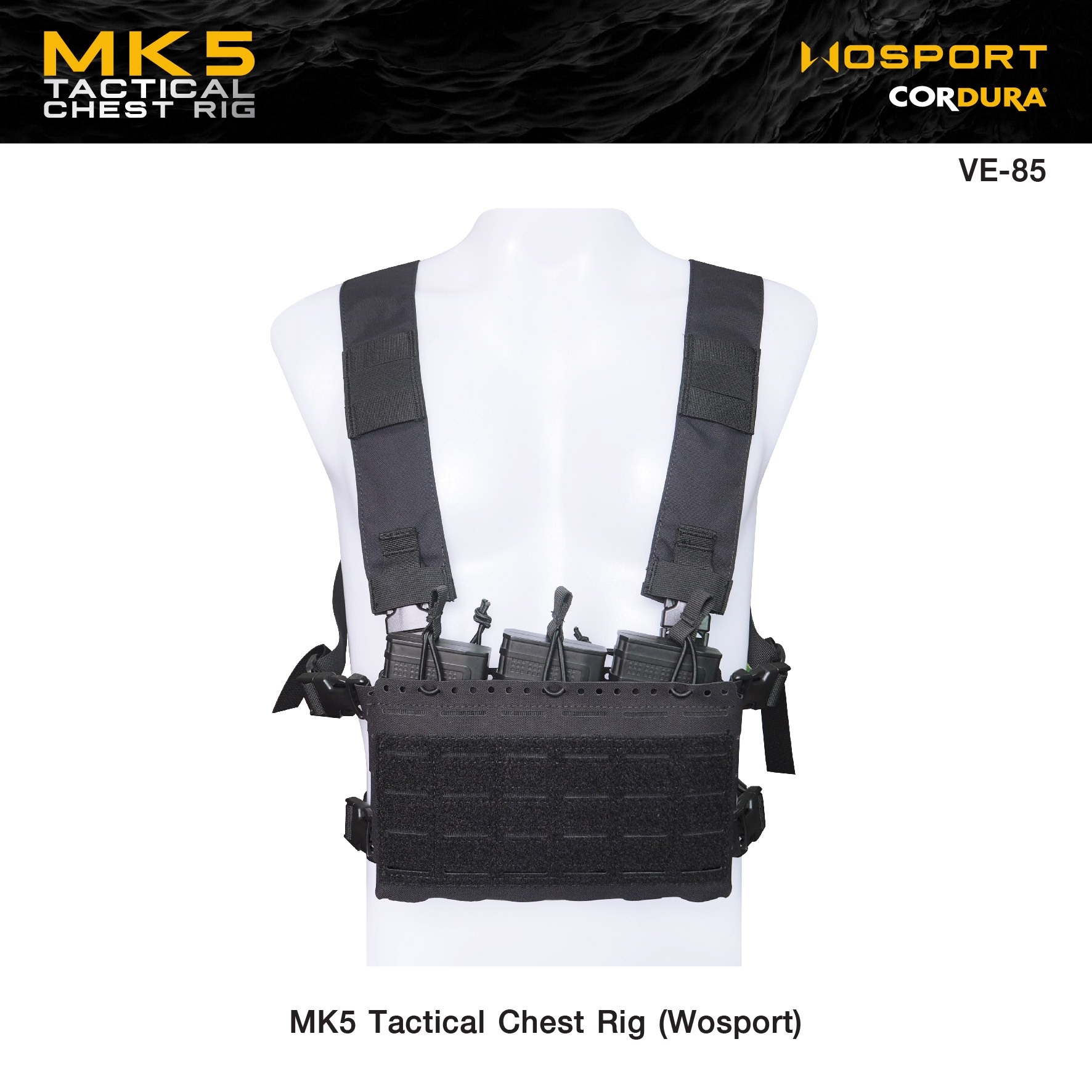 🇹🇭⫸ MK5 Tactical Chest Rig ( Wosport ) [ VE-85 ]