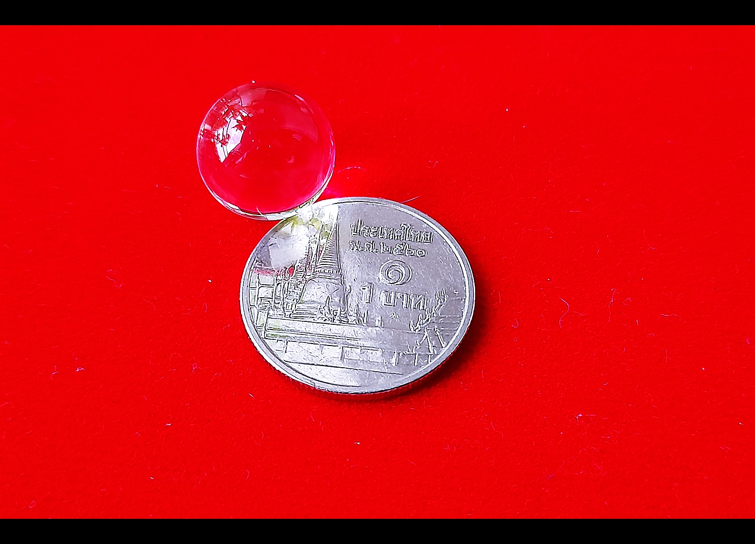 ดวงลูกแก้วใส (เนื้อแก้วจุยเจียแท้) พระแม่สุนทรีวาณี ปี2563 #รับประกันแท้