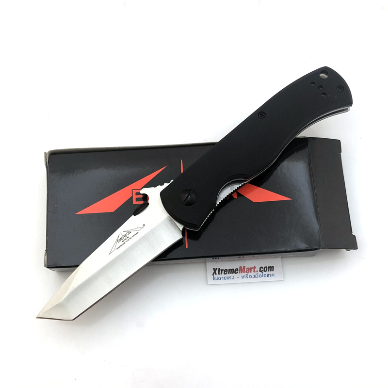 มีดพับ Emerson CQC7 Folding Knife (ใบเงิน), Tactical Knife, Camping Knife, outdoor Tools, 7Cr17Mov Blade material, G10 Handle
