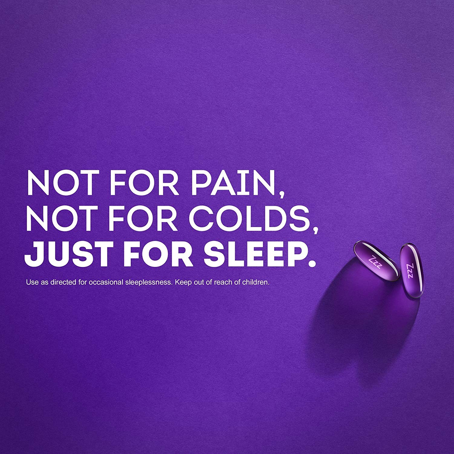 วิตามินเสริมการนอนหลับสำหรับเด็กโตและผู้ใหญ่ Vicks ZzzQuil Nighttime Sleep-Aid LiquiCaps (24 LiquiCaps)