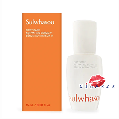 สูตรใหม่ Sulwhasoo First Care Activating Serum VI 15mL สูตรปรับปรุงดีขึ้นกว่าเดิม อุดมด้วยส่วนผสมของสมุนไพรตามแบบฉบับเกาหลี