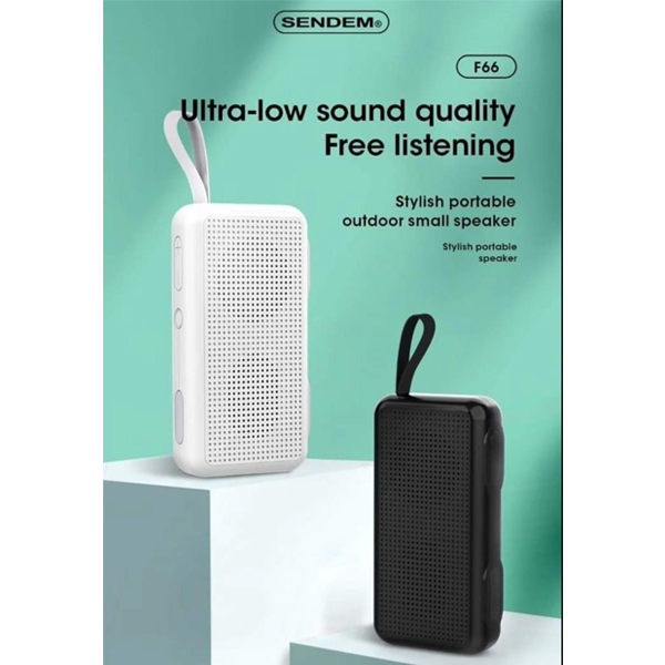 ลำโพงบลูทูธ SENDEM SDM-F66 Wireless Speaker แบบพกพา เวอร์ชั่น 5.0