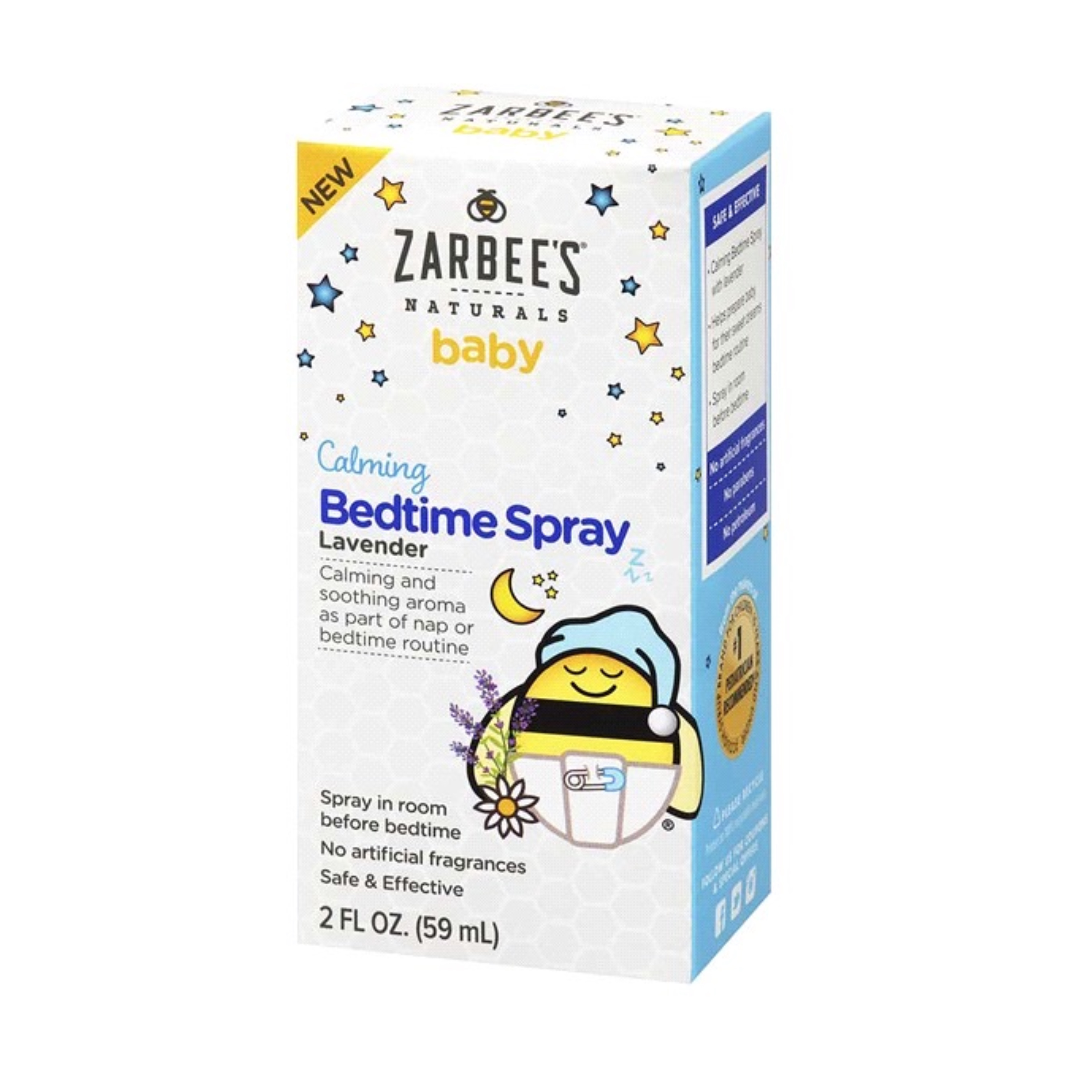 สเปรย์เสริมการนอนหลับสำหรับทารกและเด็กเล็ก Zarbee's Naturals Baby Calming Bedtime Spray