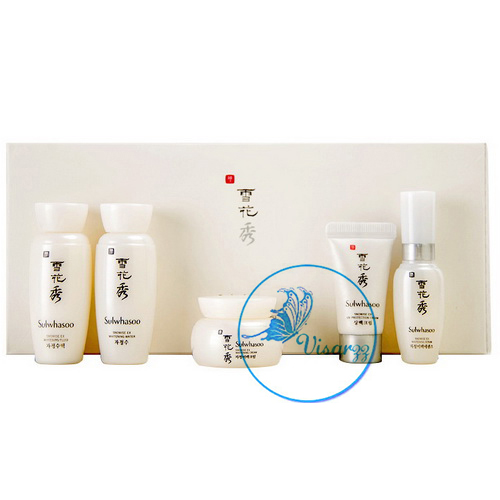 Sulwhasoo Snowise Ex Kit (5 Items) ชุดบำรุงพื้นฐานสำหรับสาวที่ต้องการผิวเนียนเด้ง กระจ่างใส ป้องกันแดด ป้องกันความร้อน ป้องกันรังสี UV