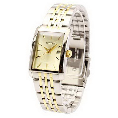 Citizen BH1676-51P Quartz Stainless Steel Mens Watch Gold Dial