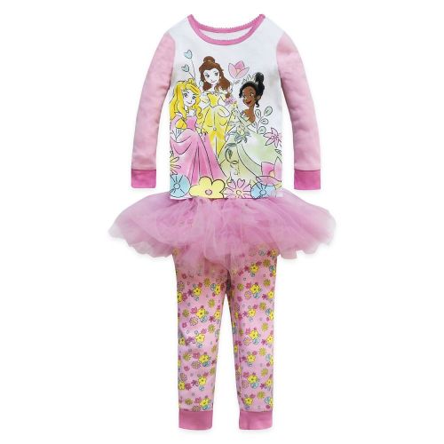 ชุดนอน Disney Princess PJ PALS and Tutu Set for Girls จาก Disneystore อเมริกา ไซส์ 4 และ 5