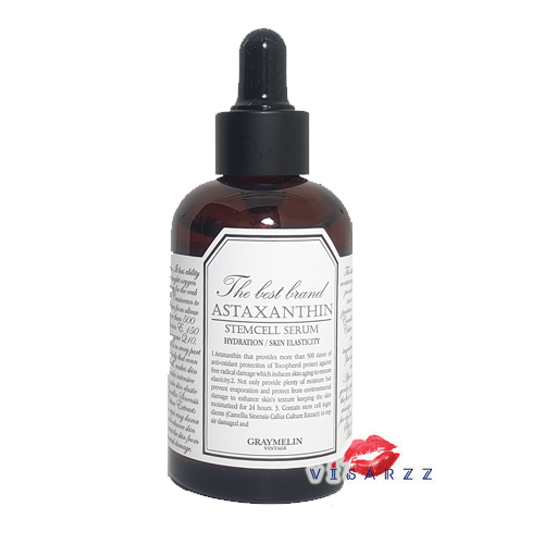 Graymelin Astaxanthin Stemcell Serum 50mL เกรย์เมลิน เซรั่มสเตมเซลล์จากเกาหลี ต้านริ้วรอย ชะลอแก่
