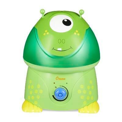เครื่องสร้างความชื้นในอากาศ Crane USA รุ่น Adorable Ultrasonic Cool Mist Humidifier (Zeke the Martian)