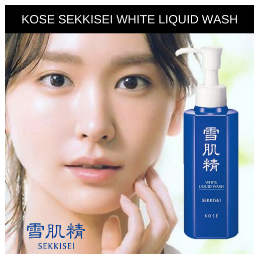 (สินค้าเคาท์เตอร์ไทย ไซส์จริง) Kose Sekkisei White Liquid Wash 140mL ครีมน้ำนมล้างหน้าสูตรเข้มข้น ช่วยทำความสะอาดผิวได้อย่างหมดจด เปลี่ยนผิวให้ขาวกระจ่างใส