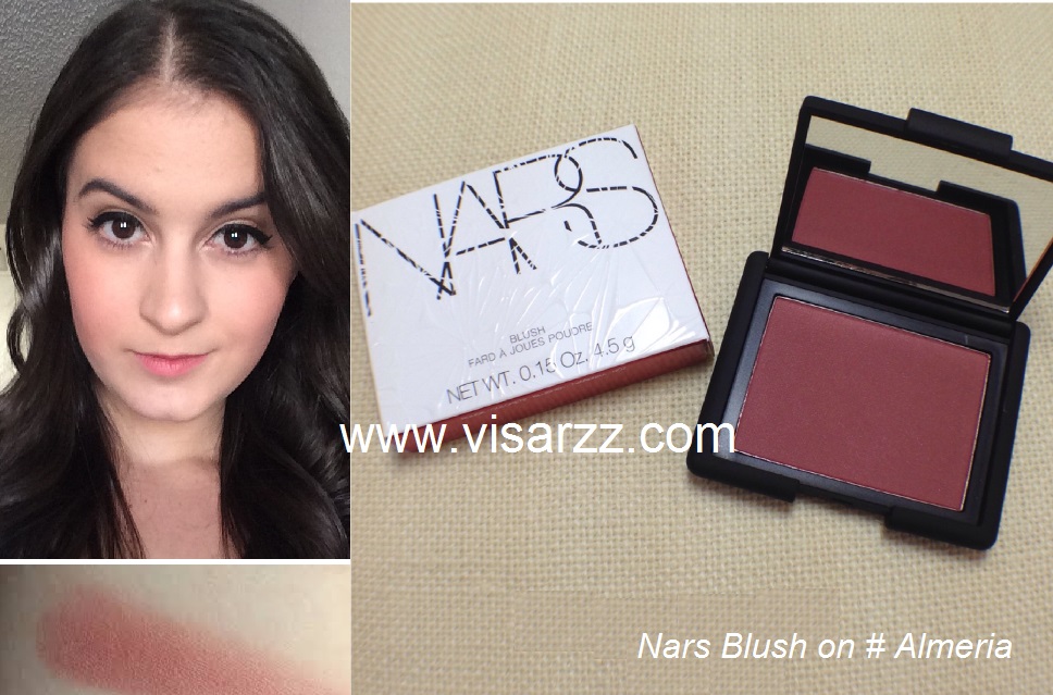 (ตัวเต็มมีกล่อง ลดมากกว่า 40%) Nars Blush Cheek Color # Almeria 4.5 g