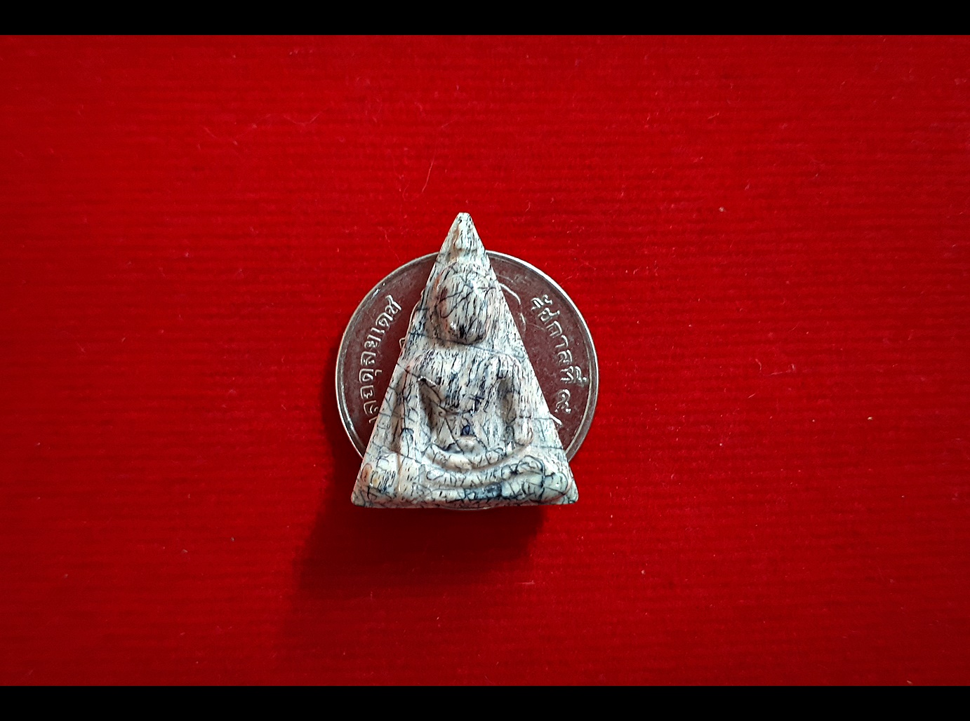 พระนางพญาฟอสซิลงาช้างอายุ ๑๖ ล้านปี หลวงพ่อเอก สำนักสงฆ์เขาธัมสรณ์