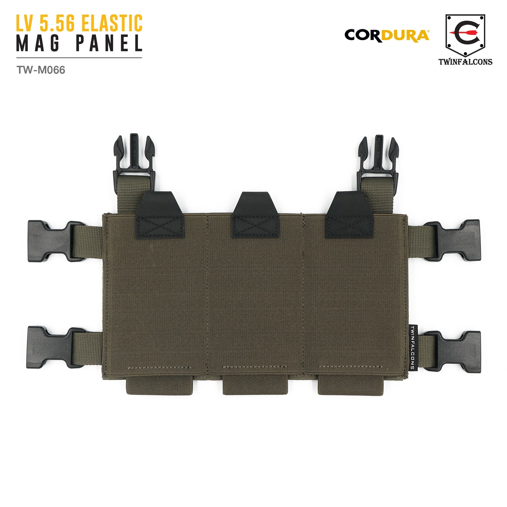 ซองแม็กกาซีน LV 5.56 Elastic Mag Panel ( Twinfalcons ) [ TW-M066 ] (K1200)