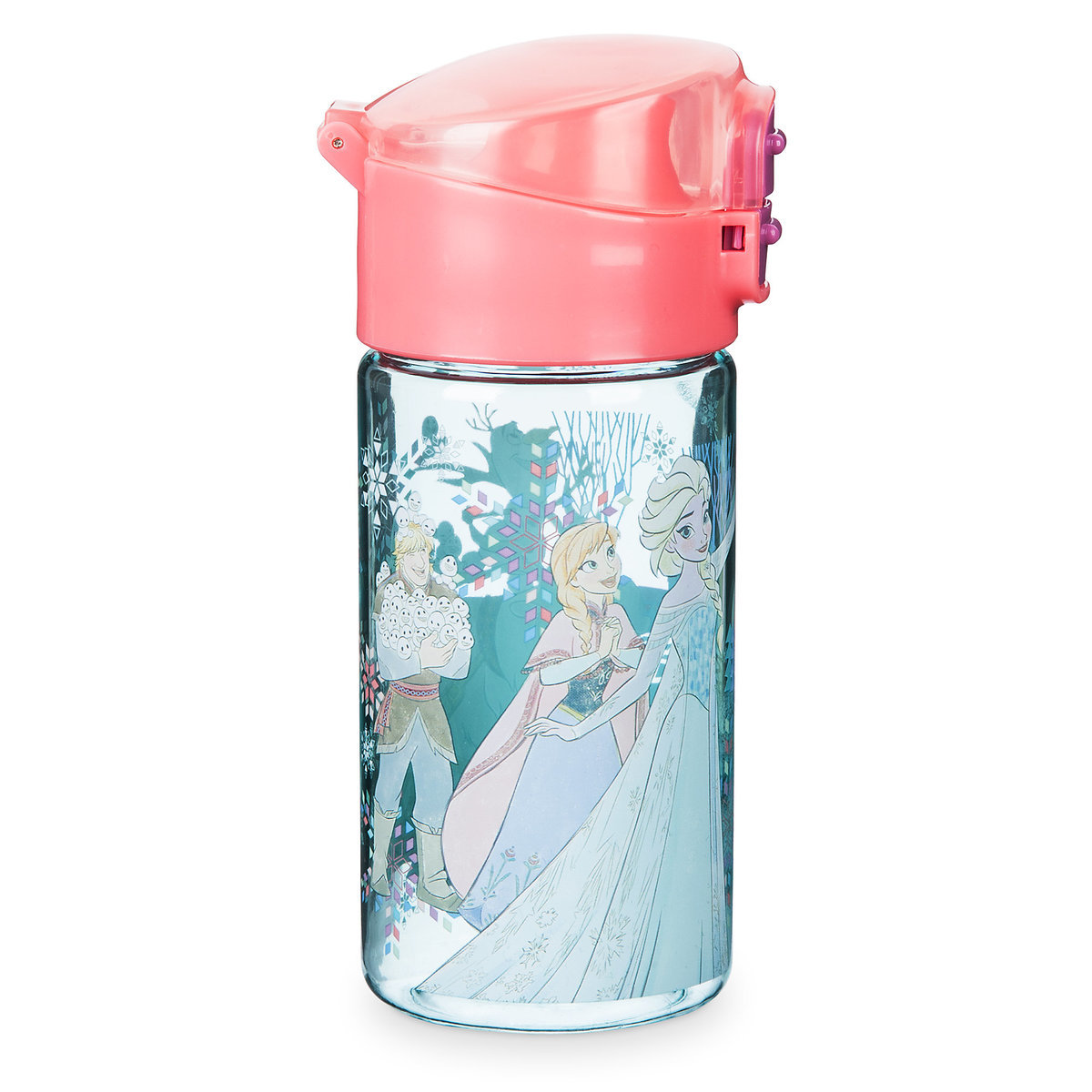 กระติกน้ำแบบยกดื่มสำหรับเด็ก Disney Flip-Top Water Bottle (Frozen)