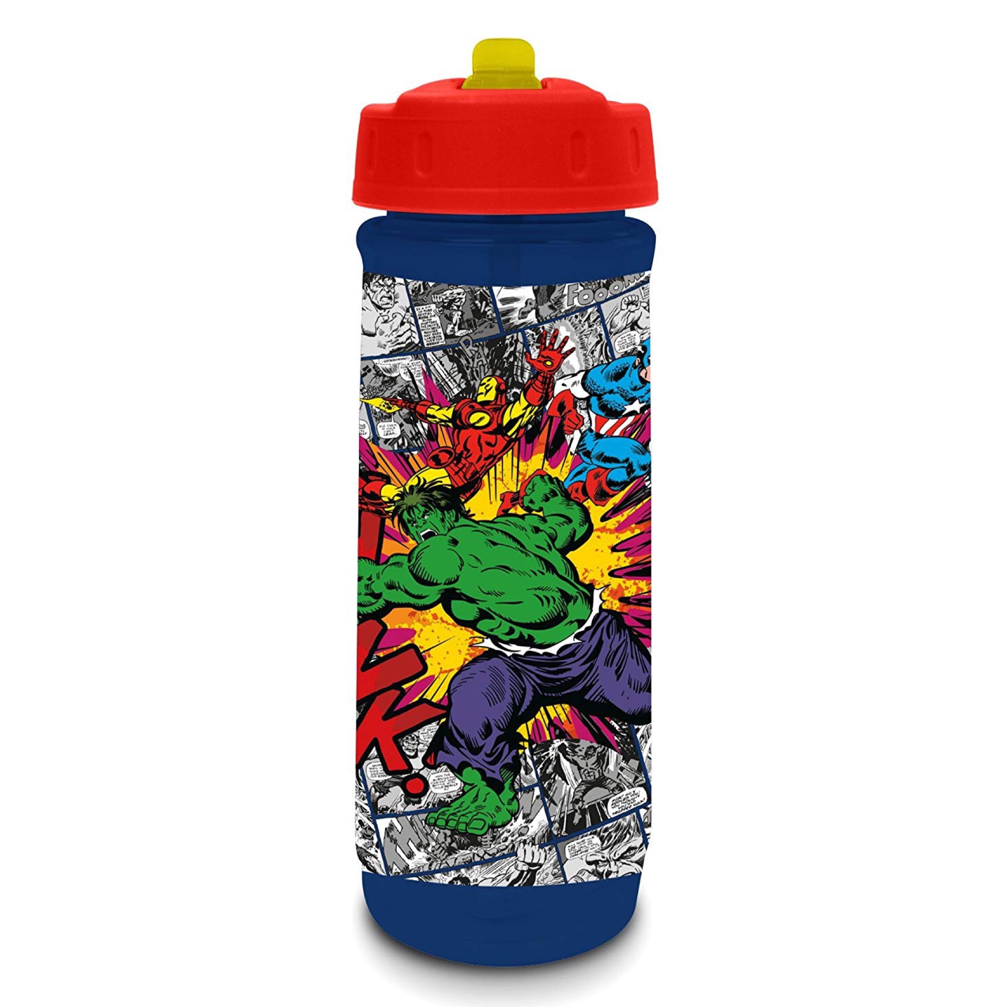 กระติกน้ำแบบหลอดดื่มสำหรับเด็ก Cool Gear Drink Bottle (Marvel Comics Avengers - Multi)