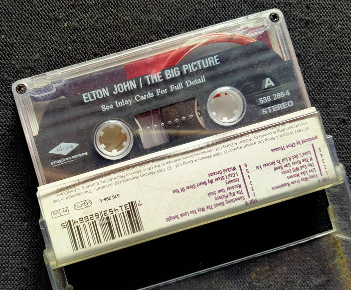 เทป Elton John : The Big Picture