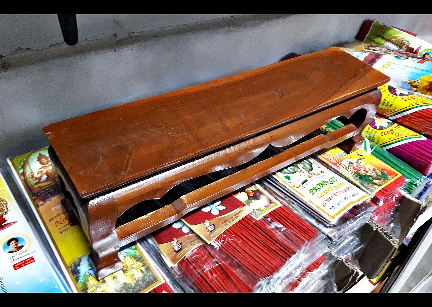 โต๊ะไม้ โต๊ะหมู่บูชา แนวยาว