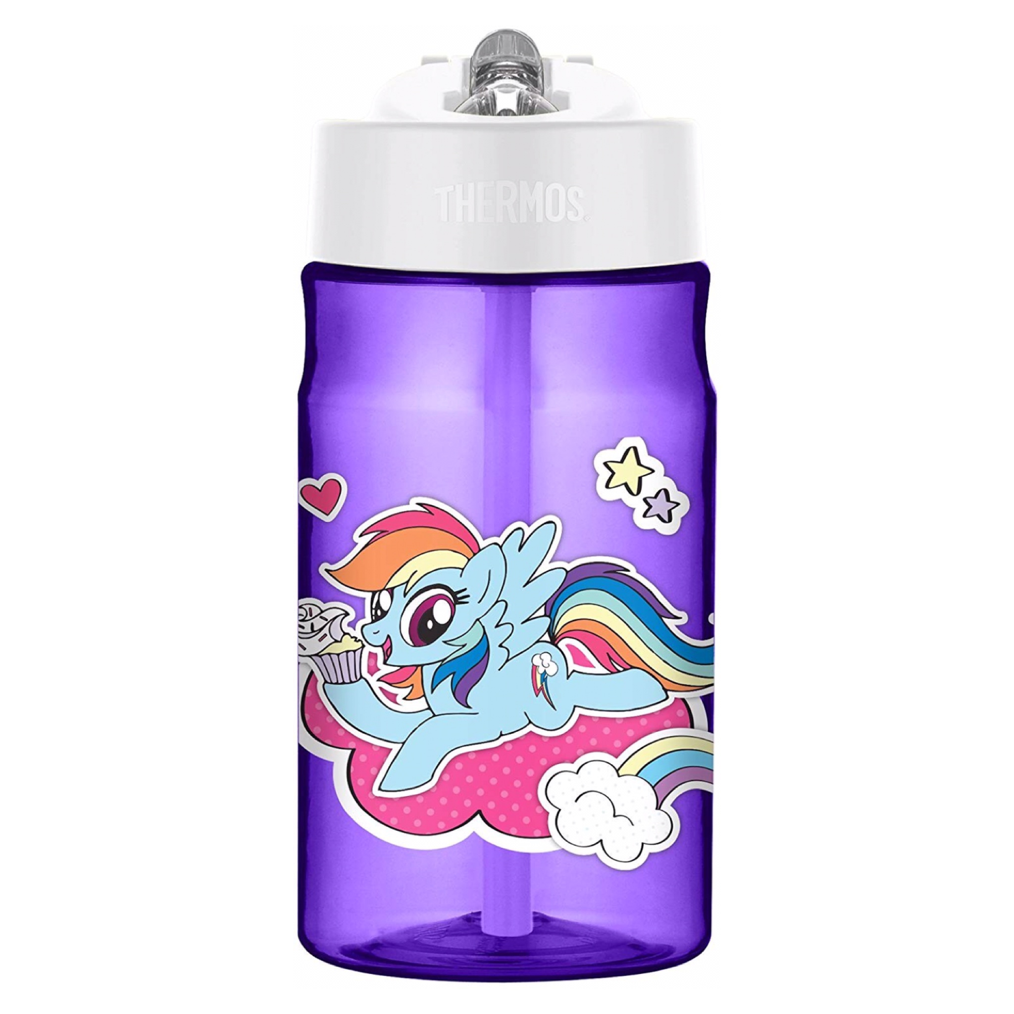 กระติกน้ำพร้อมหลอดดื่มสำหรับเด็ก Thermos My Little Pony Tritan Hydration Bottle 12OZ