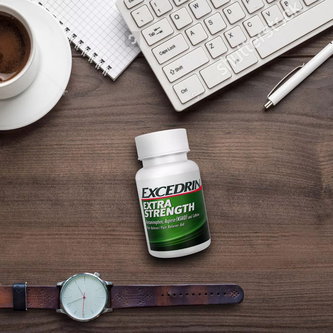 ยาบรรเทาอาการปวดสูตรเข้มข้น gsk Excedrin Extra Strength (300 Caplets)