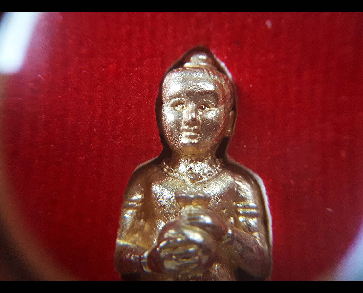 กุมารทองเทพ ดวงดี เนื้อชนวน ปี2562 #รับประกันแท้ - ครูบากฤษดา วัดสันพระเจ้าแดง(วัดป่ายาง) จ.ลำพูน อฐิษฐานปลุกเสก