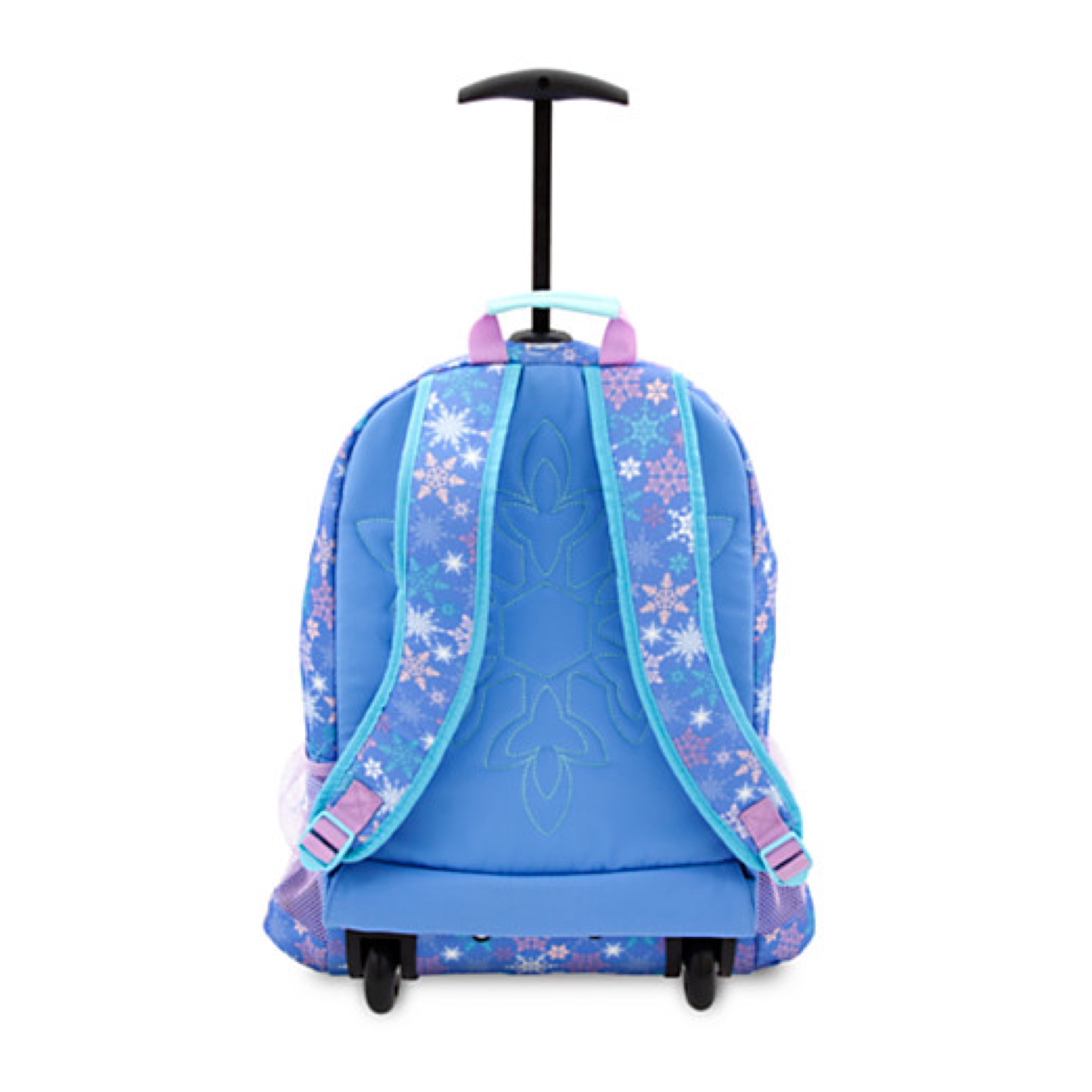 กระเป๋าสะพายพร้อมมือจับและล้อลาก Disney Frozen Anna & Elsa Rolling Backpack (Blue)