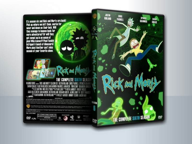 Rick and Morty ริค แอนด์ มอร์ตี้ Seasons 6 ( 1 DVD )